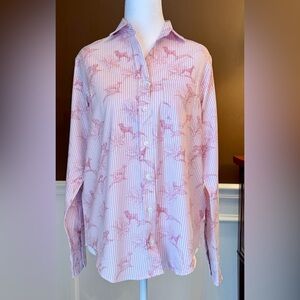 CON.STUCT Line Floral Puppy Light Pink Size XS NWT Special Edition For Charity